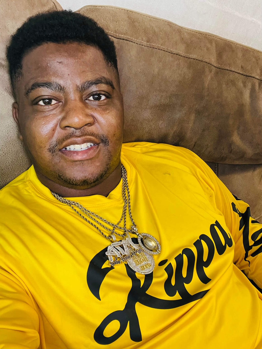 Michael Rippingale Rippa Rippa Tee Yellow – Rippa Performance Apparel