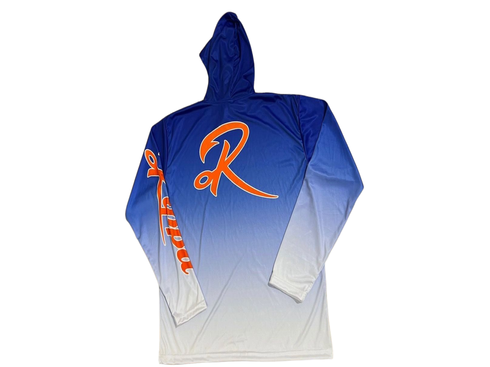 Blue 2025 orange hoodie